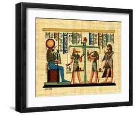 The Hall of Judgement-null-Framed Art Print