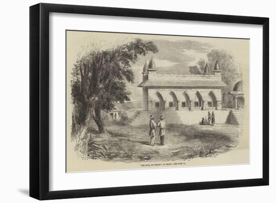 The Hall of Justice at Delhi-null-Framed Giclee Print