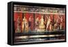 The Hall of Mysteries, Pompeii, 79 AD-null-Framed Stretched Canvas