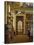 The Hall of the Jewels, the Musee Charles X at the Louvre Museum-Joseph Desire Court-Stretched Canvas