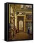The Hall of the Jewels, the Musee Charles X at the Louvre Museum-Joseph Desire Court-Framed Stretched Canvas