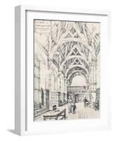 The Hall, Shiplake Court, 1898-null-Framed Giclee Print