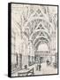 The Hall, Shiplake Court, 1898-null-Framed Stretched Canvas