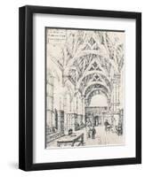 The Hall, Shiplake Court, 1898-null-Framed Premium Giclee Print