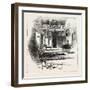 The Hall, Villa Palmieri, the Queen at Florence, Italy, 1888-null-Framed Giclee Print