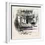 The Hall, Villa Palmieri, the Queen at Florence, Italy, 1888-null-Framed Giclee Print