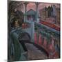 The Hallesche Tor, Berlin-Ernst Ludwig Kirchner-Mounted Giclee Print