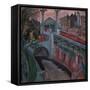 The Hallesche Tor, Berlin-Ernst Ludwig Kirchner-Framed Stretched Canvas