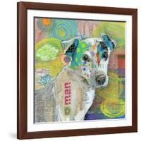 The Ham Man-Judy Verhoeven-Framed Art Print