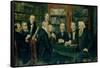 The Hamburg Convention of Professors, 1906-Max Liebermann-Framed Stretched Canvas