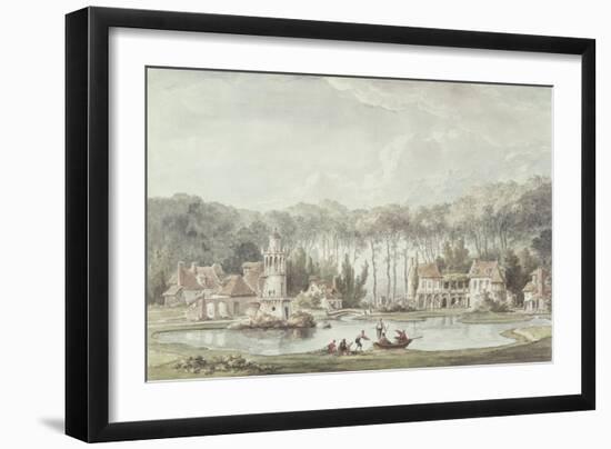 The Hameau, Petit Trianon-null-Framed Giclee Print