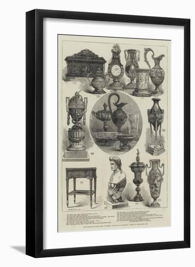 The Hamilton Palace Sale at Messers Christie and Mansion'S, Works of Decorative Art-Thomas Sulman-Framed Giclee Print