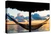 The Hammock at Sunset - Miami - Florida-Philippe Hugonnard-Stretched Canvas