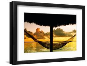 The Hammock at Sunset - Miami - Florida-Philippe Hugonnard-Framed Photographic Print