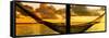 The Hammock at Sunset - Miami - Florida-Philippe Hugonnard-Framed Stretched Canvas