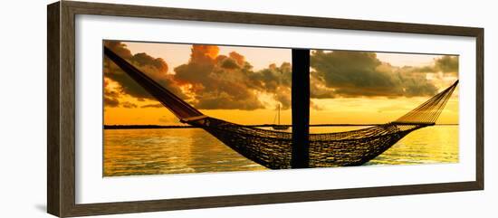 The Hammock at Sunset - Miami - Florida-Philippe Hugonnard-Framed Photographic Print