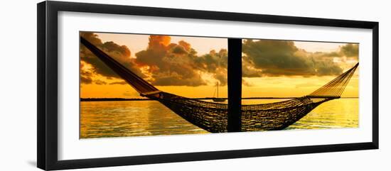 The Hammock at Sunset - Miami - Florida-Philippe Hugonnard-Framed Photographic Print