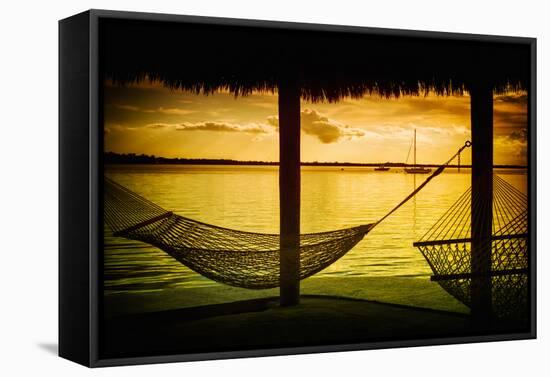 The Hammocks at Sunset - Florida-Philippe Hugonnard-Framed Stretched Canvas