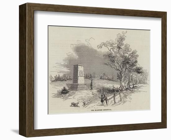 The Hampden Memorial-null-Framed Giclee Print