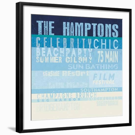 The Hamptons-Tom Frazier-Framed Giclee Print