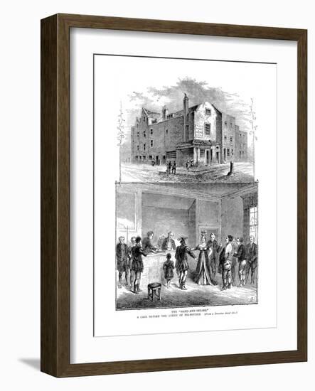 The Hand and Shears, 1878-null-Framed Giclee Print