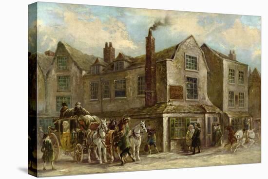 The Hand and Shears, Smithfield, London-J.C. Maggs-Stretched Canvas