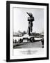 The Hand and Torch of the Statue of Liberty, 1876 (B/W Photo)-American Photographer-Framed Giclee Print