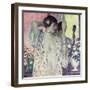 The Hand Mirror-Frederick Carl Frieseke-Framed Giclee Print