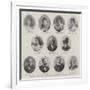 The Handel Festival at the Crystal Palace, the Conductor and the Principal Vocalists-null-Framed Giclee Print