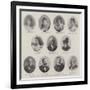 The Handel Festival at the Crystal Palace, the Conductor and the Principal Vocalists-null-Framed Giclee Print