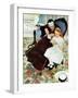 "The Handkerchief", January 27,1940-Norman Rockwell-Framed Giclee Print