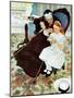 "The Handkerchief", January 27,1940-Norman Rockwell-Mounted Giclee Print