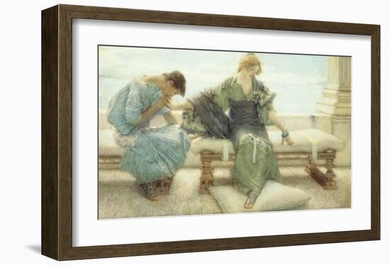 The Handmaiden-Sir Lawrence Alma-Tadema-Framed Premium Giclee Print