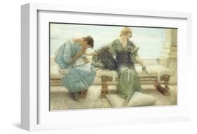 The Handmaiden-Sir Lawrence Alma-Tadema-Framed Premium Giclee Print