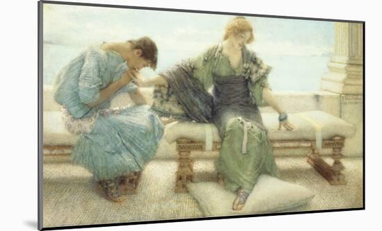 The Handmaiden-Sir Lawrence Alma-Tadema-Mounted Premium Giclee Print