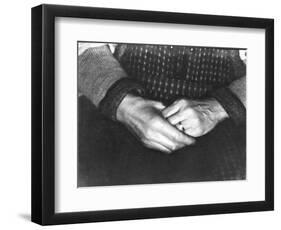 The Hands of Assunta Modotti, San Francisco, 1923-Tina Modotti-Framed Photographic Print