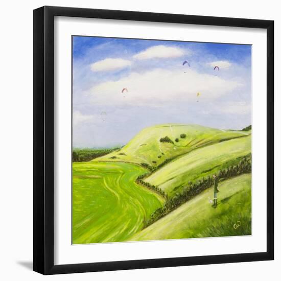 The Hang Glider-Chris Ross Williamson-Framed Giclee Print