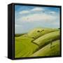 The Hang Gliders-Chris Ross Williamson-Framed Stretched Canvas
