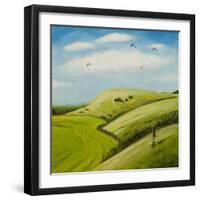 The Hang Gliders-Chris Ross Williamson-Framed Giclee Print