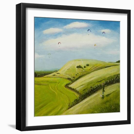 The Hang Gliders-Chris Ross Williamson-Framed Giclee Print