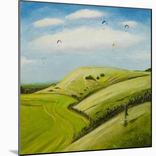 The Hang Gliders-Chris Ross Williamson-Mounted Giclee Print