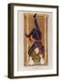 The Hanged Man, Tarot Card, French-null-Framed Giclee Print