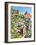 The Hanging Gardens of Babylon-Green-Framed Giclee Print