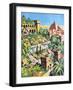 The Hanging Gardens of Babylon-Green-Framed Giclee Print