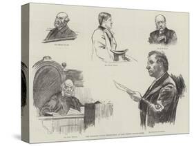 The Hansard Union Prosecution at Bow Street Police-Court-William Douglas Almond-Stretched Canvas