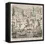 The Hanseatic League's Depot in London-Merian-Framed Stretched Canvas