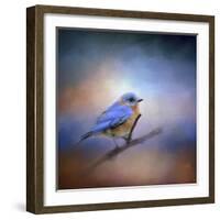 The Happiest Blue-Jai Johnson-Framed Giclee Print