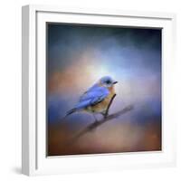 The Happiest Blue-Jai Johnson-Framed Giclee Print