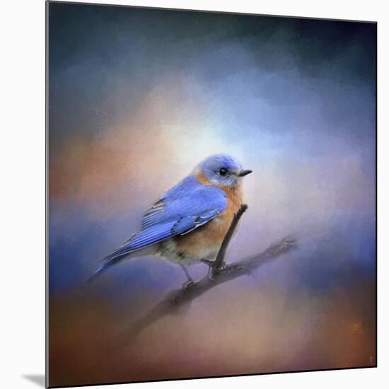 The Happiest Blue-Jai Johnson-Mounted Giclee Print