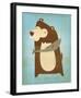 The Happy Bear-John Golden-Framed Giclee Print